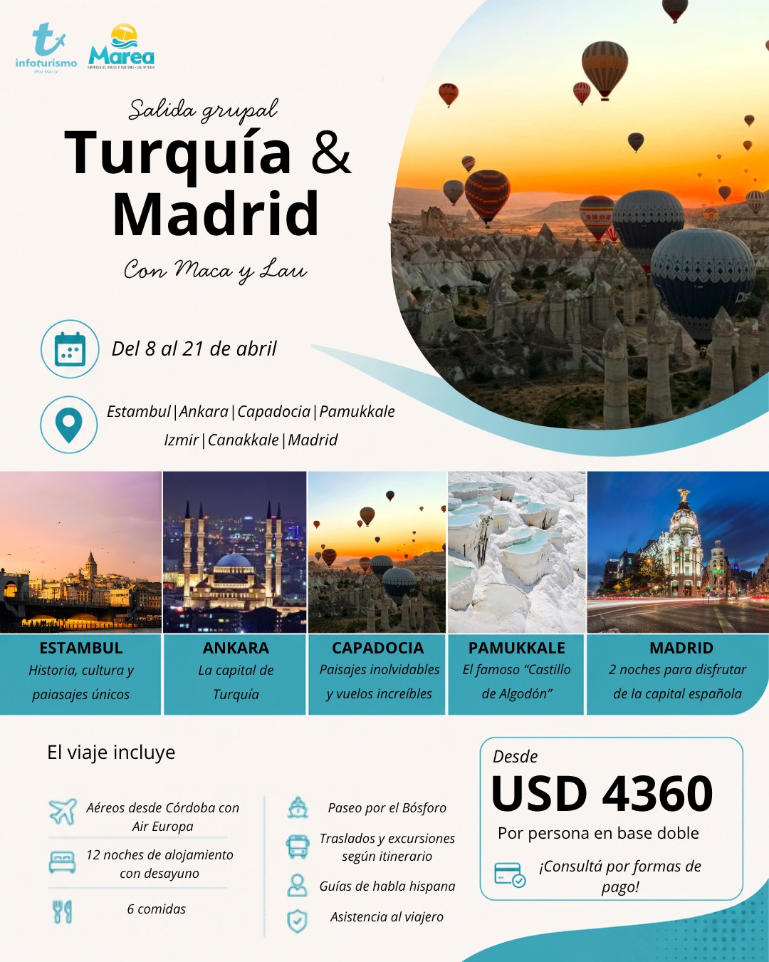 Turquía & Madrid